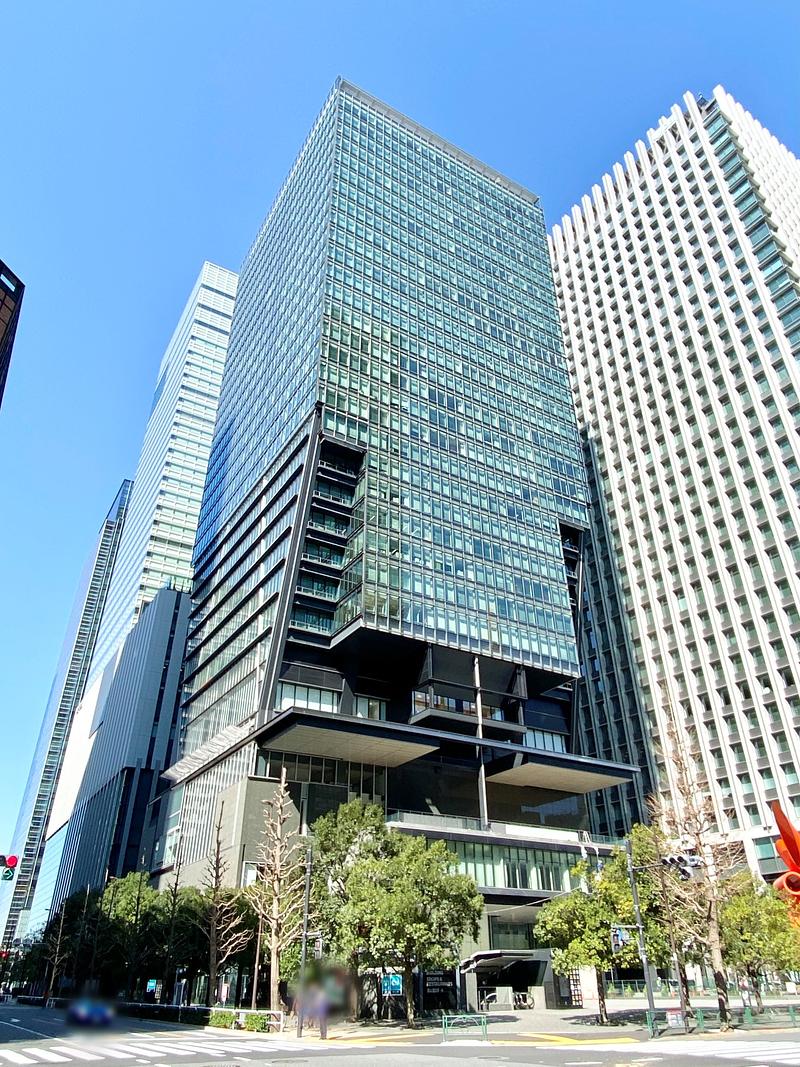 東京サンケイビルの外観Front