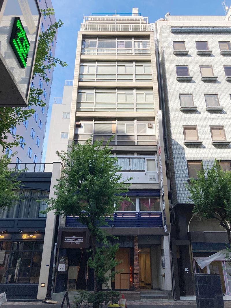 数寄屋ビルの外観Front