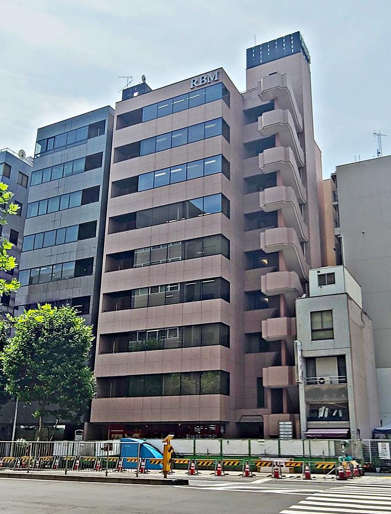RBM築地駅前ビルの外観Front